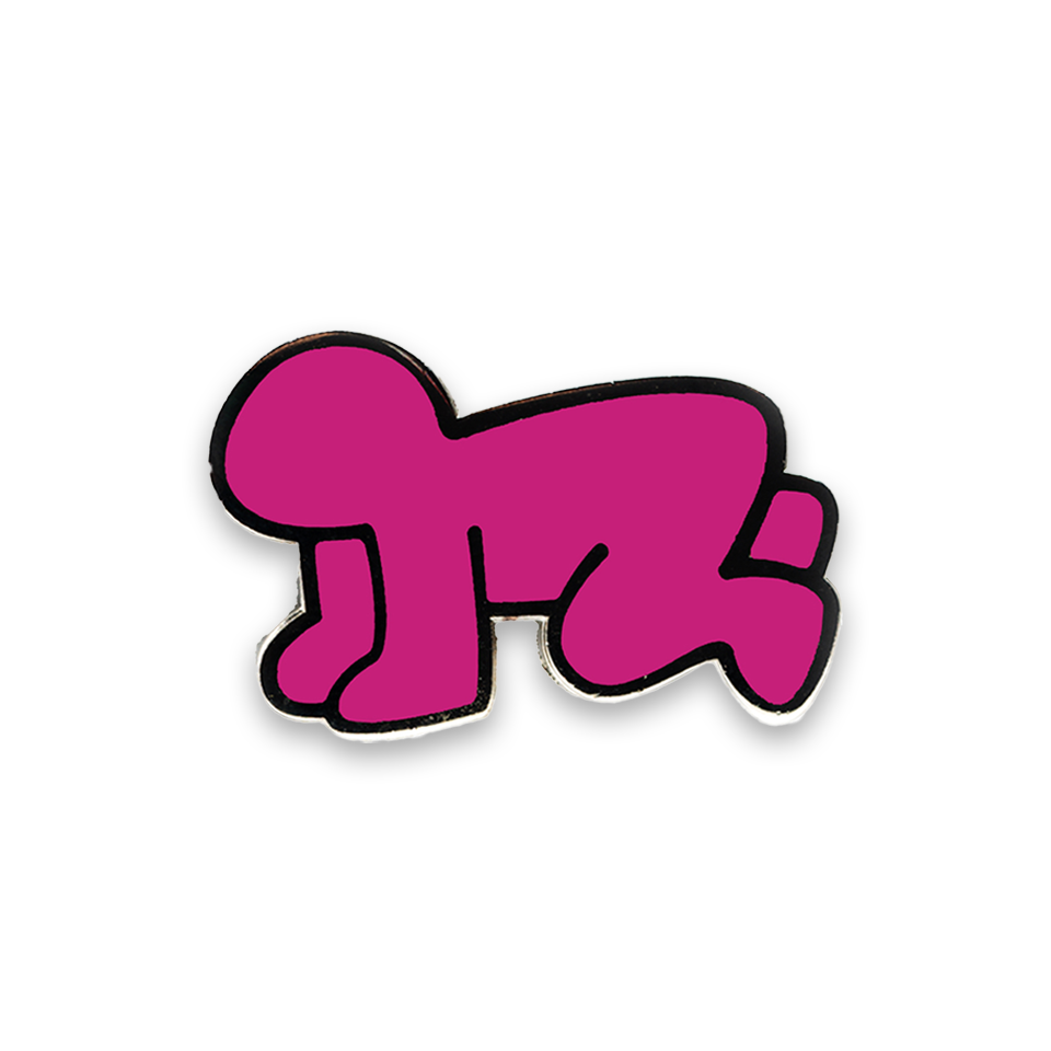 PINTRILL Keith Haring Pin Radiant Baby