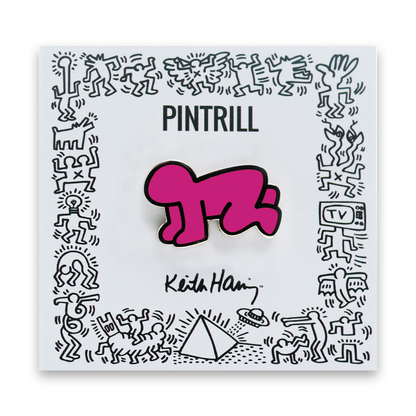 PINTRILL Keith Haring Pin Radiant Baby