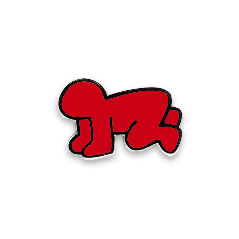 PINTRILL Keith Haring Pin Radiant Baby