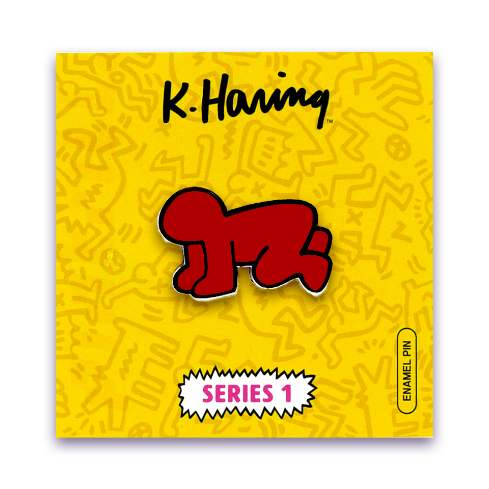 PINTRILL Keith Haring Pin Radiant Baby
