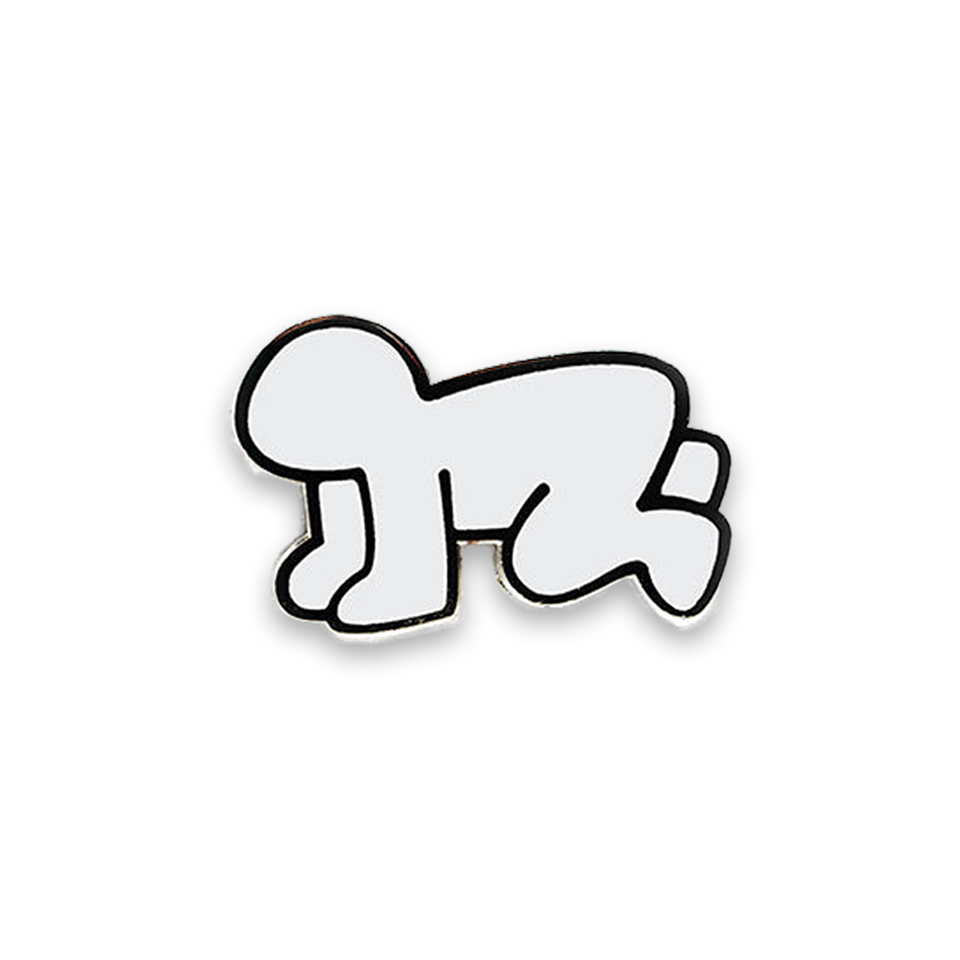 PINTRILL Keith Haring Pin Radiant Baby