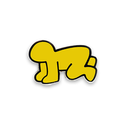 PINTRILL Keith Haring Pin Radiant Baby