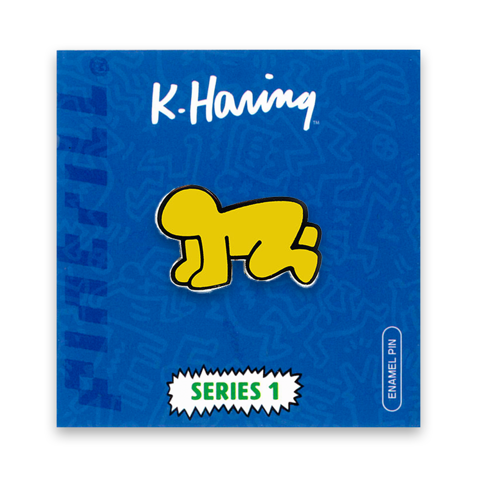 PINTRILL Keith Haring キース・ヘリング ピンバッジ Radiant Baby