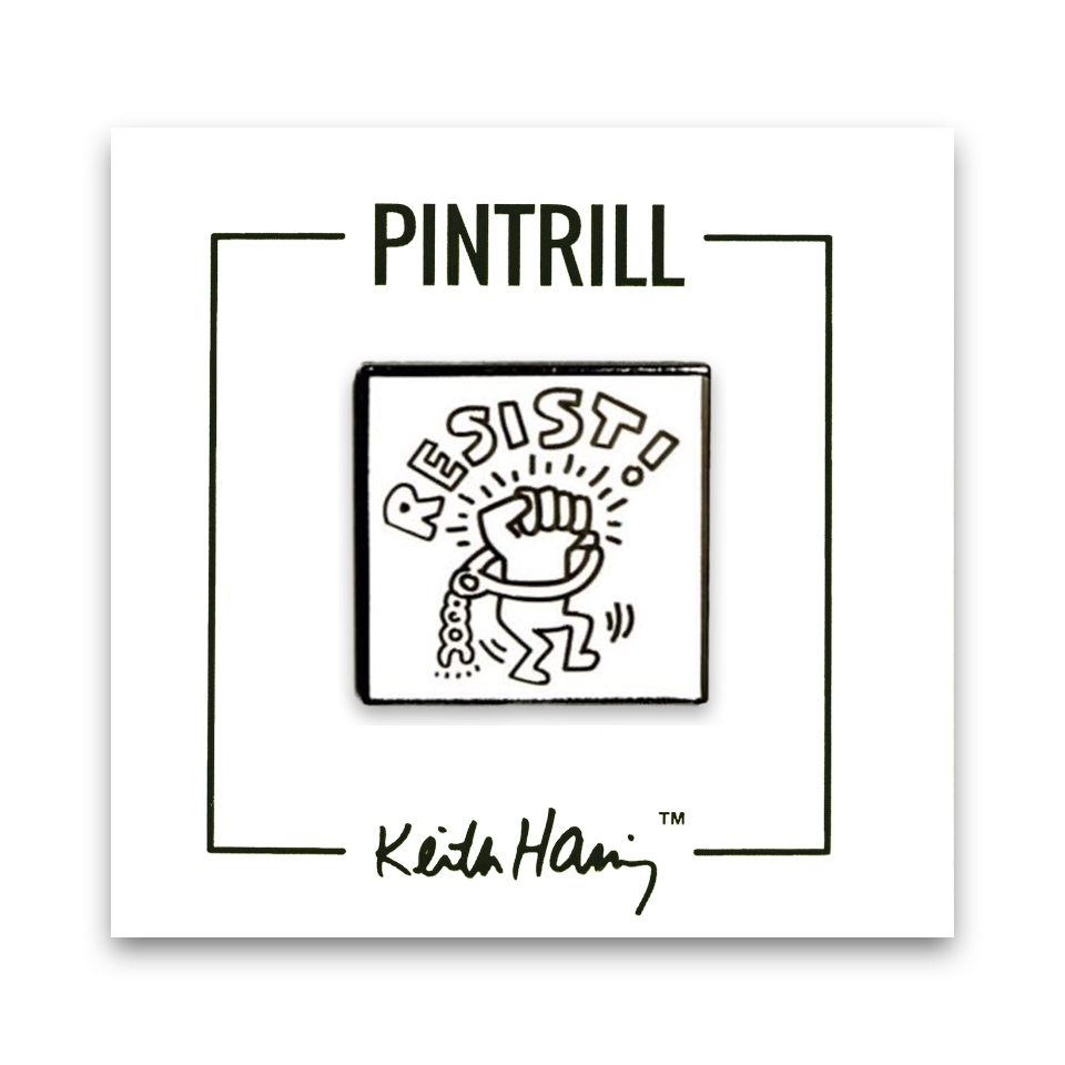 PINTRILL Keith Haring Pin Resist