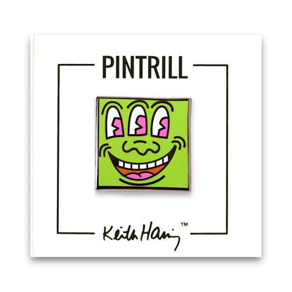 PINTRILL Keith Haring Pin #1 Three Eyes