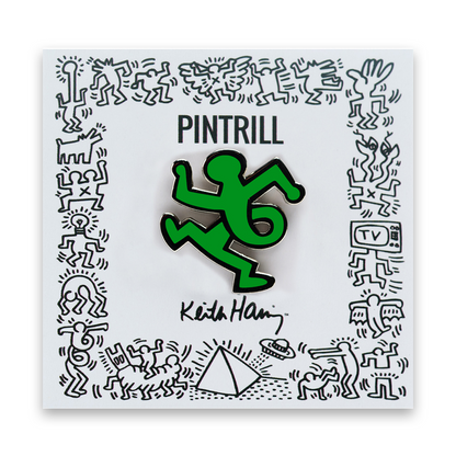 PINTRILL Keith Haring Pin Twist Man