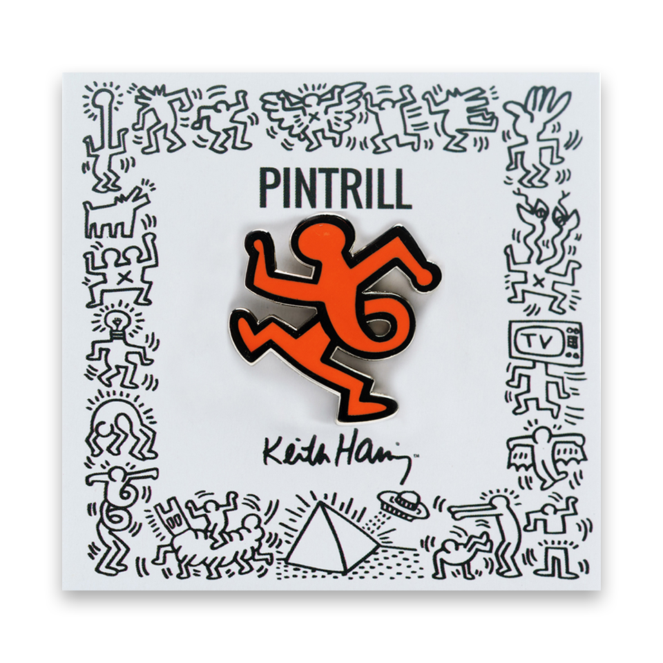 PINTRILL Keith Haring Pin Twist Man
