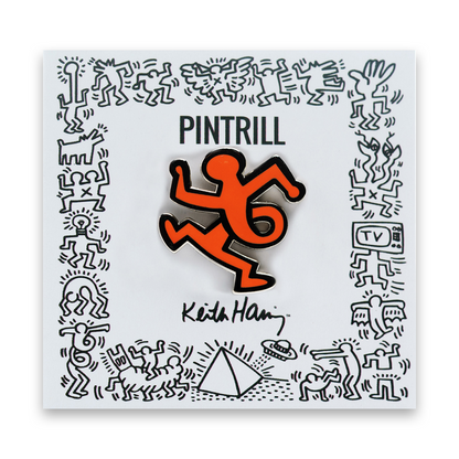 PINTRILL Keith Haring Pin Twist Man
