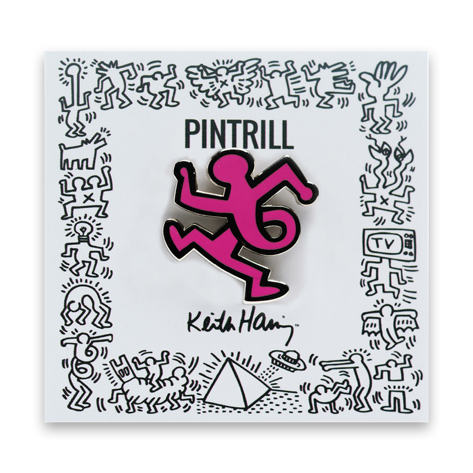 PINTRILL Keith Haring Pin Twist Man