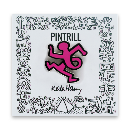 PINTRILL Keith Haring Pin Twist Man
