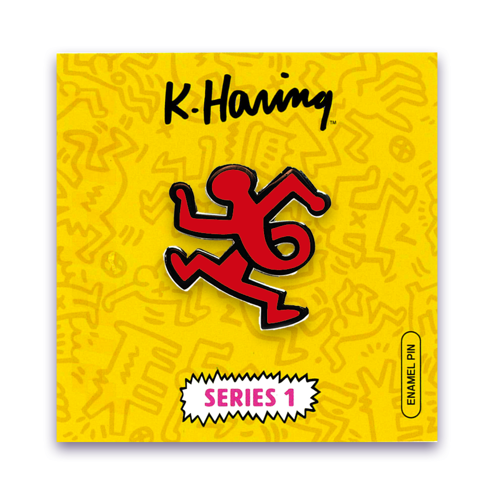 PINTRILL Keith Haring Pin Twist Man