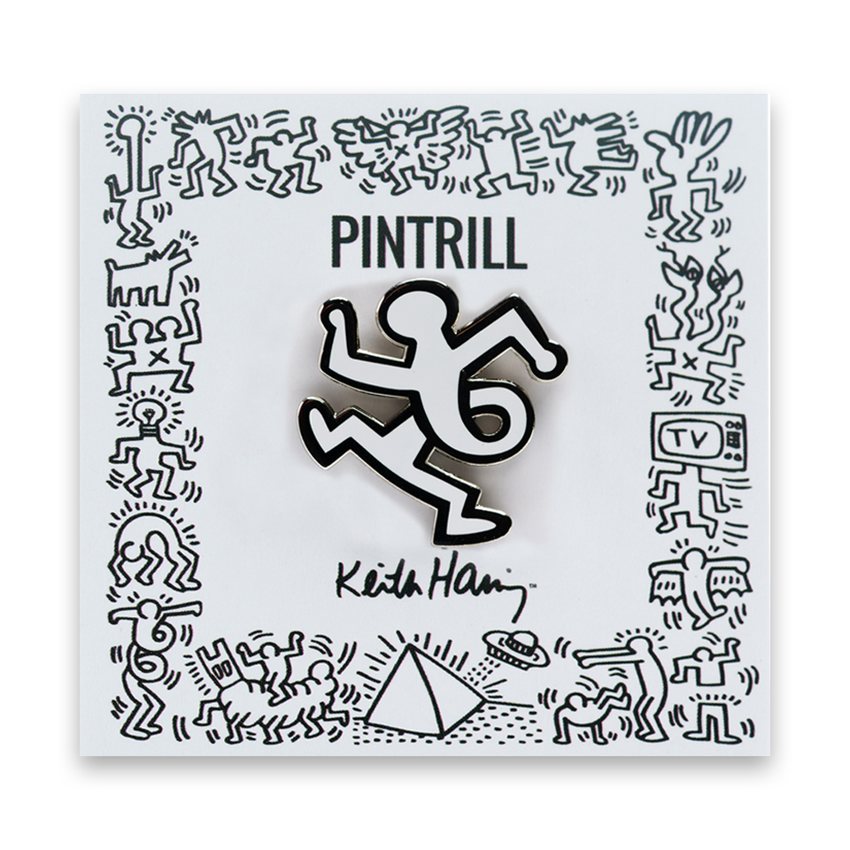 PINTRILL Keith Haring Pin Twist Man