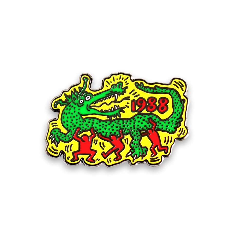 PINTRILL Keith Haring Year of the Dragon Collection Pin