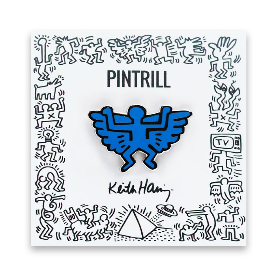 PINTRILL Keith Haring #3 Pin Angel