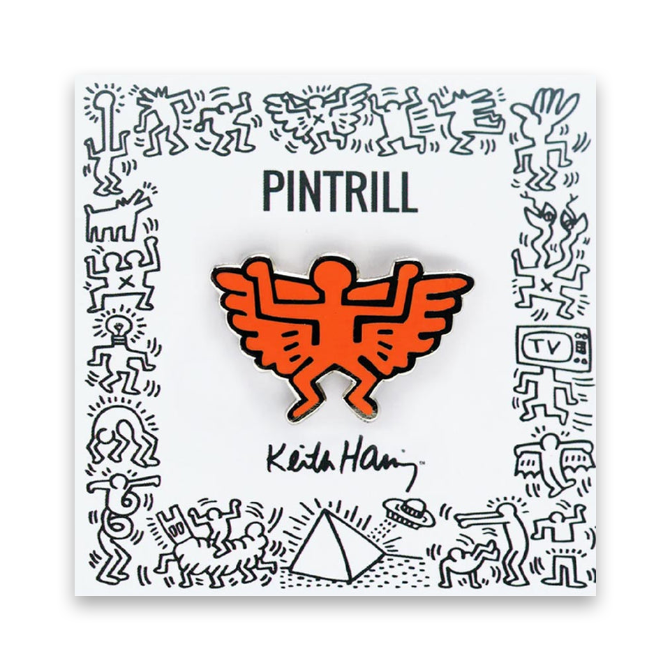 PINTRILL Keith Haring #3 Pin Angel