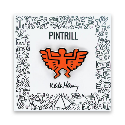 PINTRILL Keith Haring #3 Pin Angel
