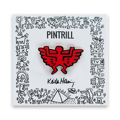 PINTRILL Keith Haring #3 Pin Angel