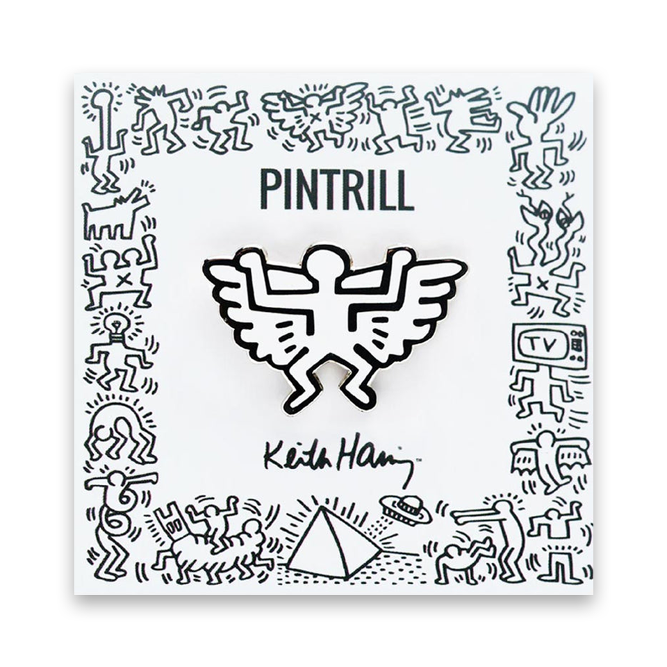 PINTRILL Keith Haring #3 Pin Angel