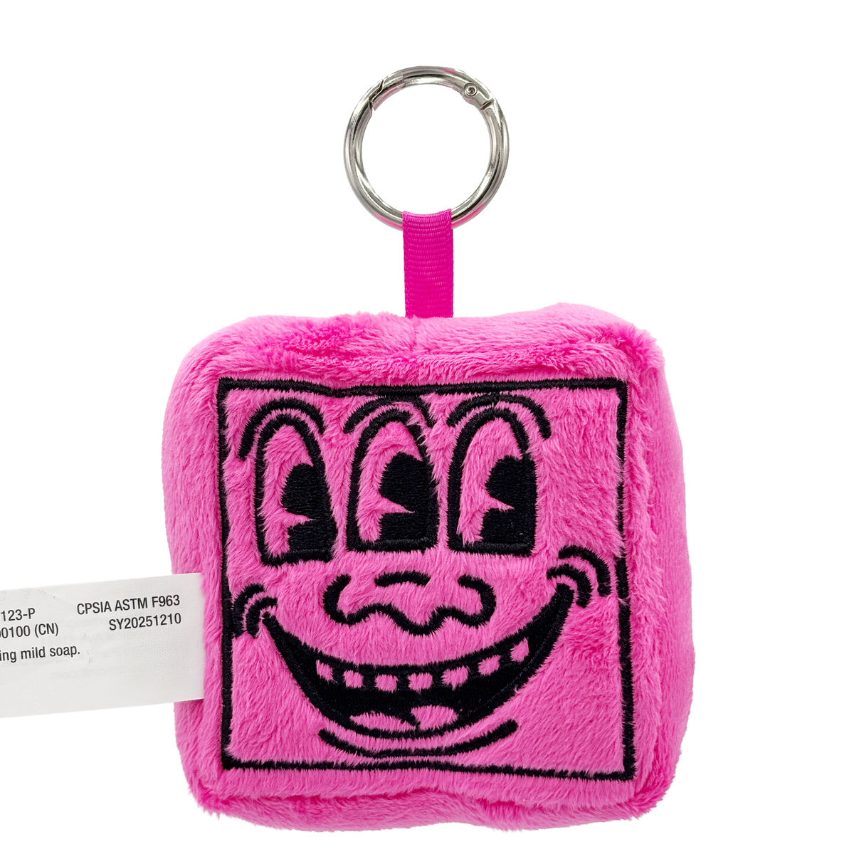 Pop Shop Keith Haring Plush Bag Charm "Three Eyes"
