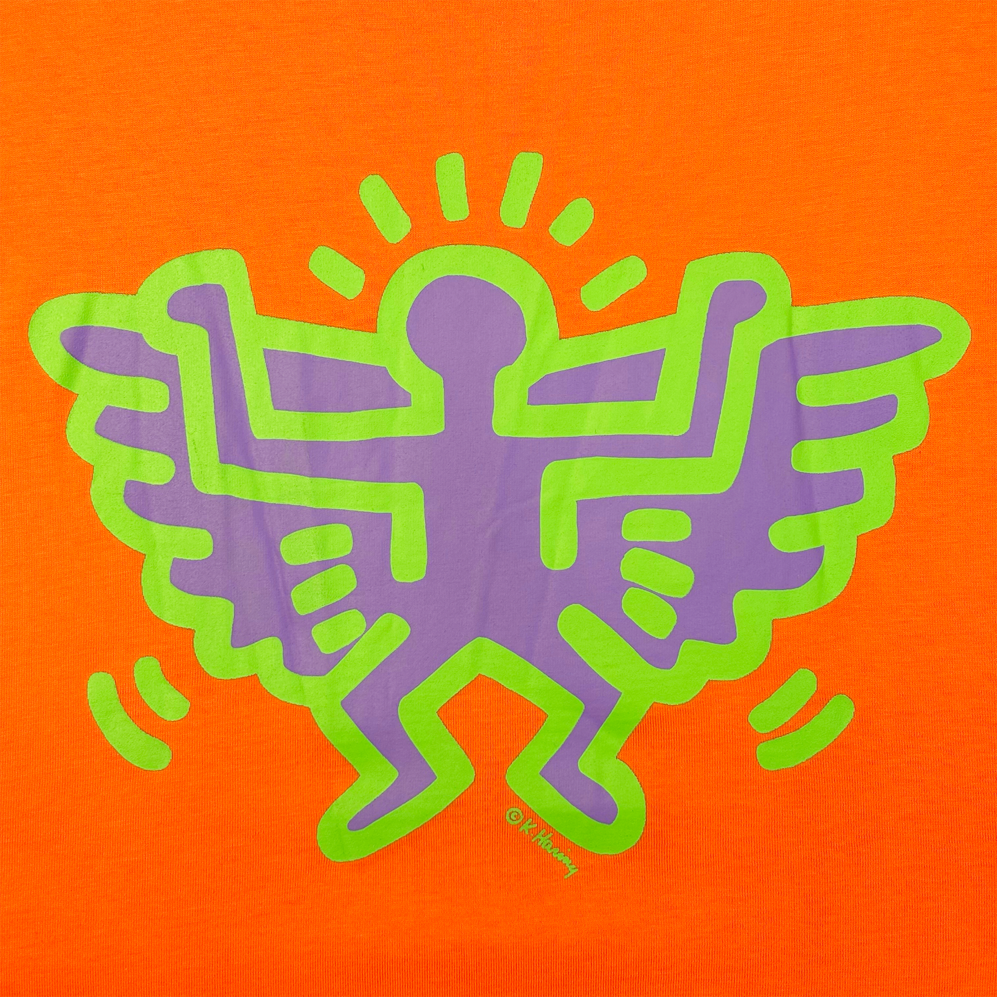 Pop Shop Keith Haring "Angel" x "Batman" T-shirt