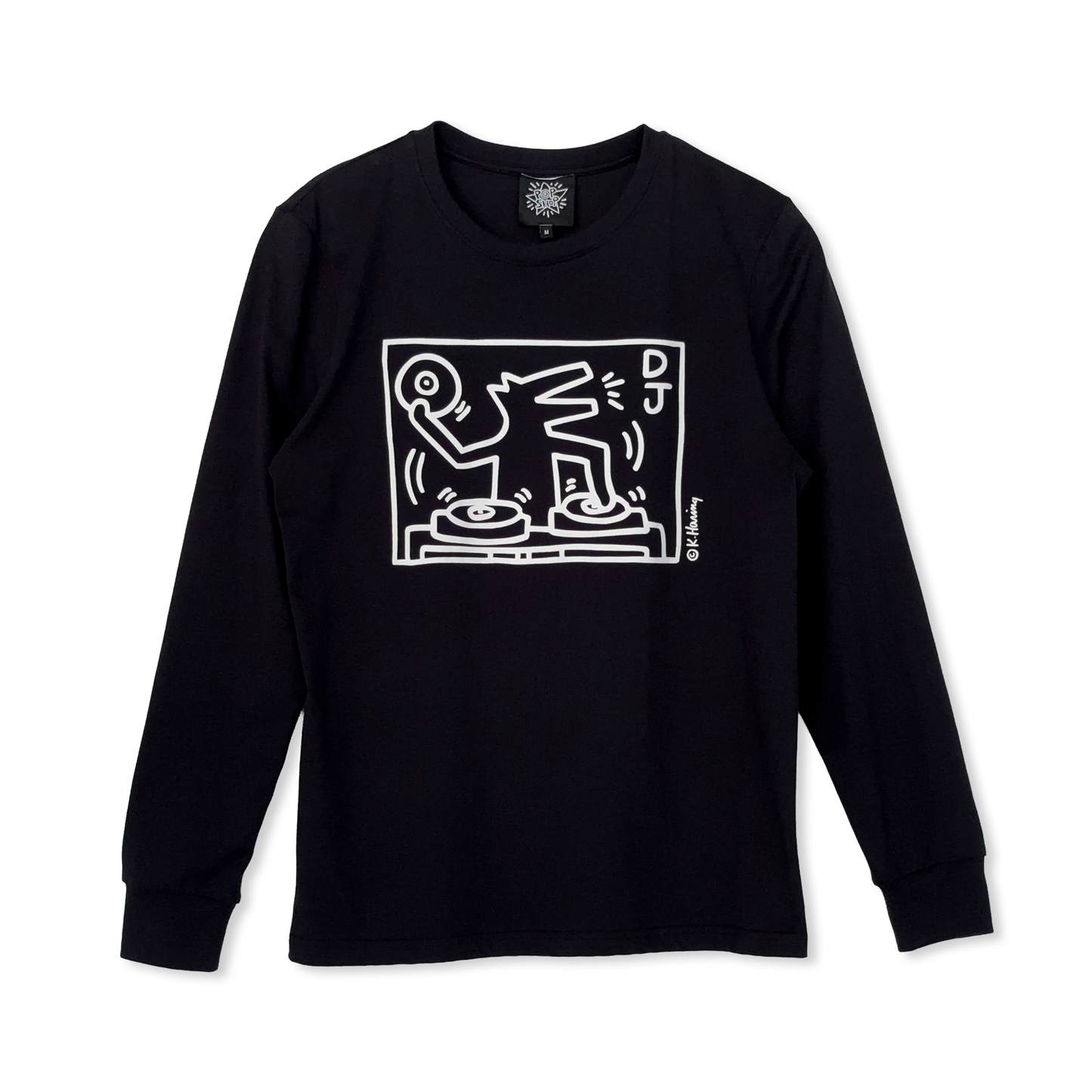 Pop Shop Keith Haring "DJ Dog" Long-sleeve T-shirt