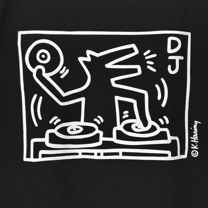 Pop Shop Keith Haring "DJ Dog" Long-sleeve T-shirt