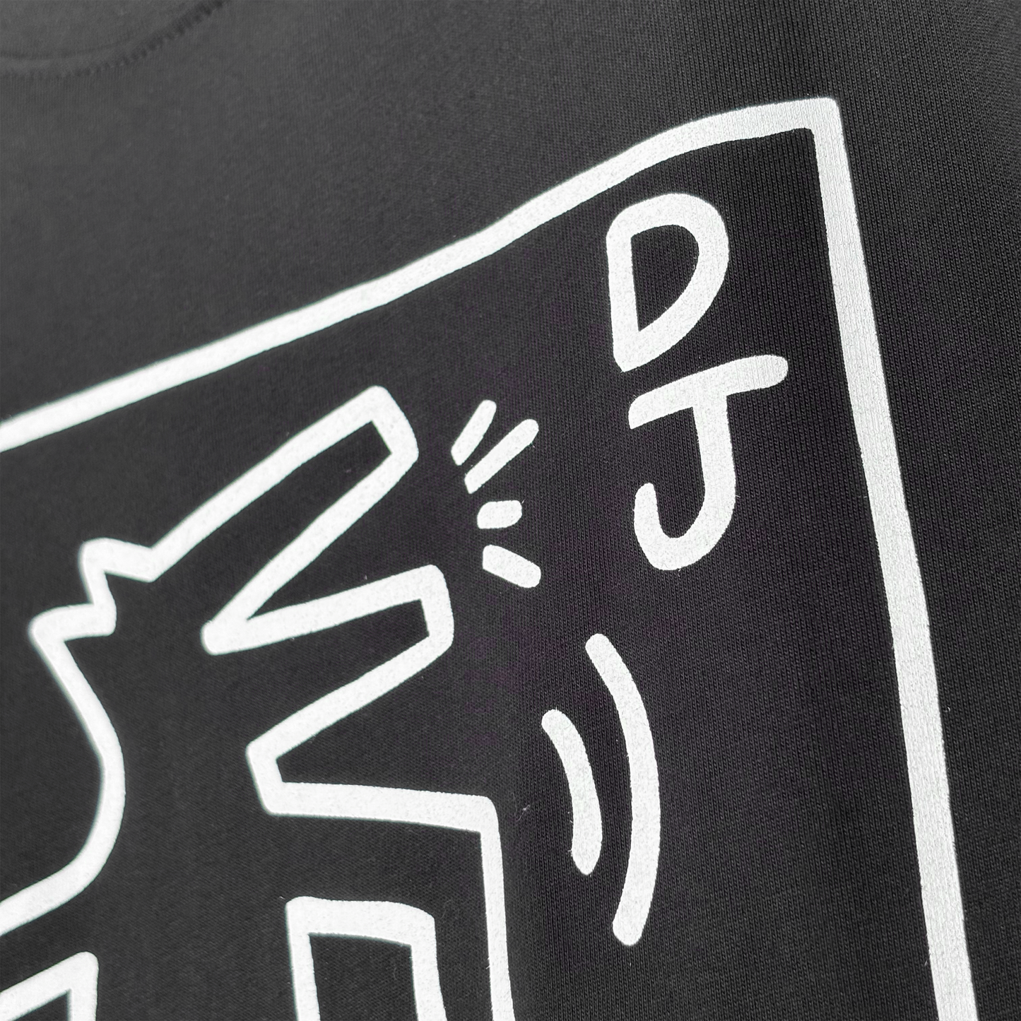 Pop Shop Keith Haring "DJ Dog" Long-sleeve T-shirt