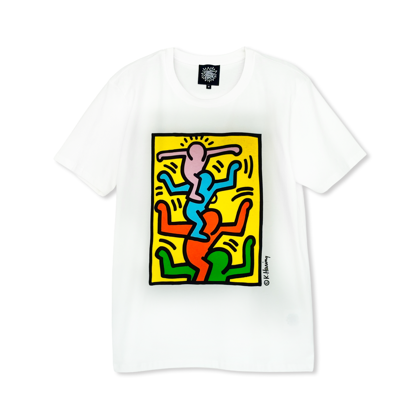 Pop Shop Keith Haring "Shoulder Stack" T-shirt