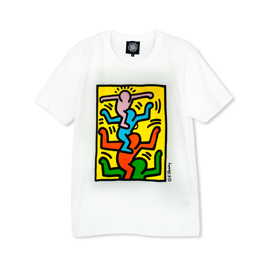 Pop Shop Keith Haring "Shoulder Stack" T-shirt