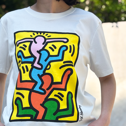 Pop Shop Keith Haring "Shoulder Stack" T-shirt