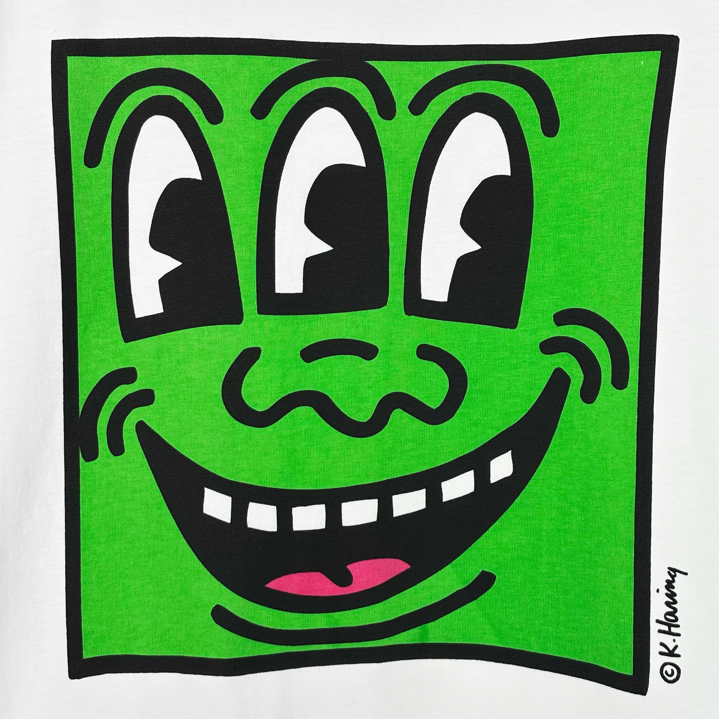 Pop Shop Keith Haring "Three Eyes" T-shirt