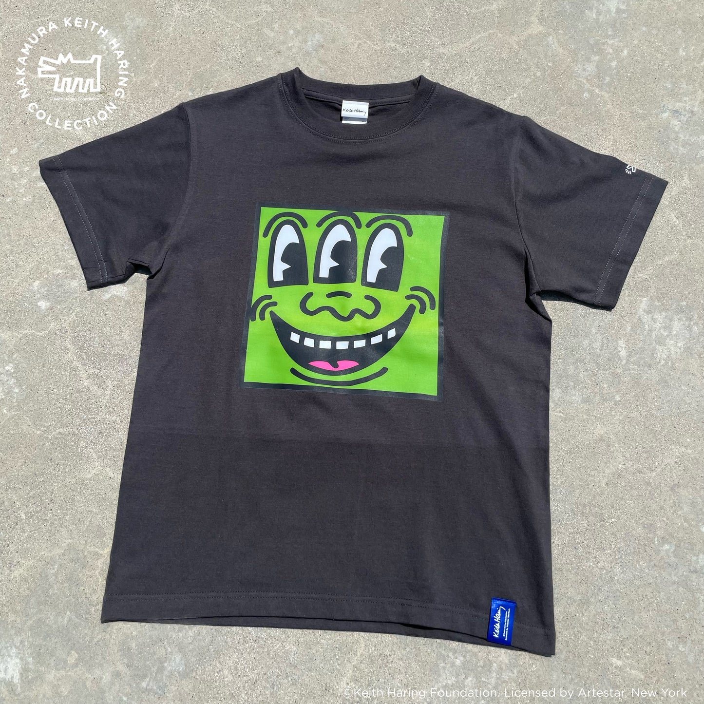 Rainbow Works Keith Haring 【Kid's】 S/S TEE  (3eyes) KH2307