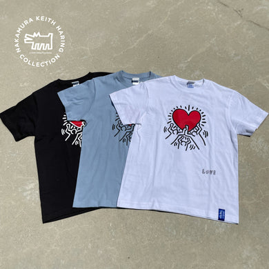Rainbow Works Keith Haring S/S TEE B (Holding Heart) KH-KH2304