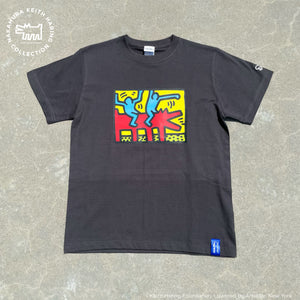 Rainbow Works Keith Haring 【Kid's】 S/S TEE F (Hugging a Dog) KH-KH2309