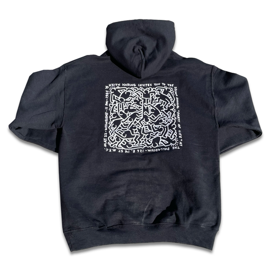 Rainbow Works Keith Haring HOODIE B (Multi) KH-KH2217