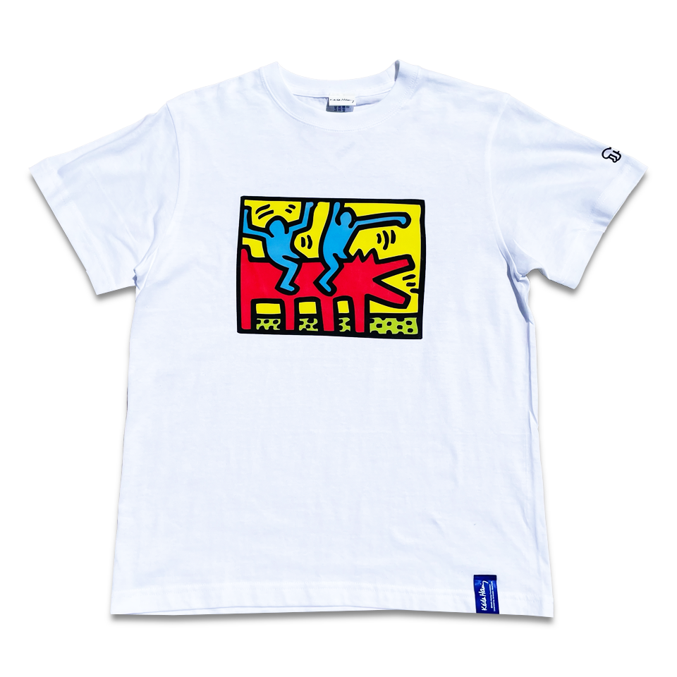 Rainbow Works Keith Haring S/S TEE F (Hugging a Dog) KH2309