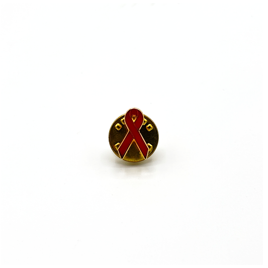 Red Ribbon Pin
