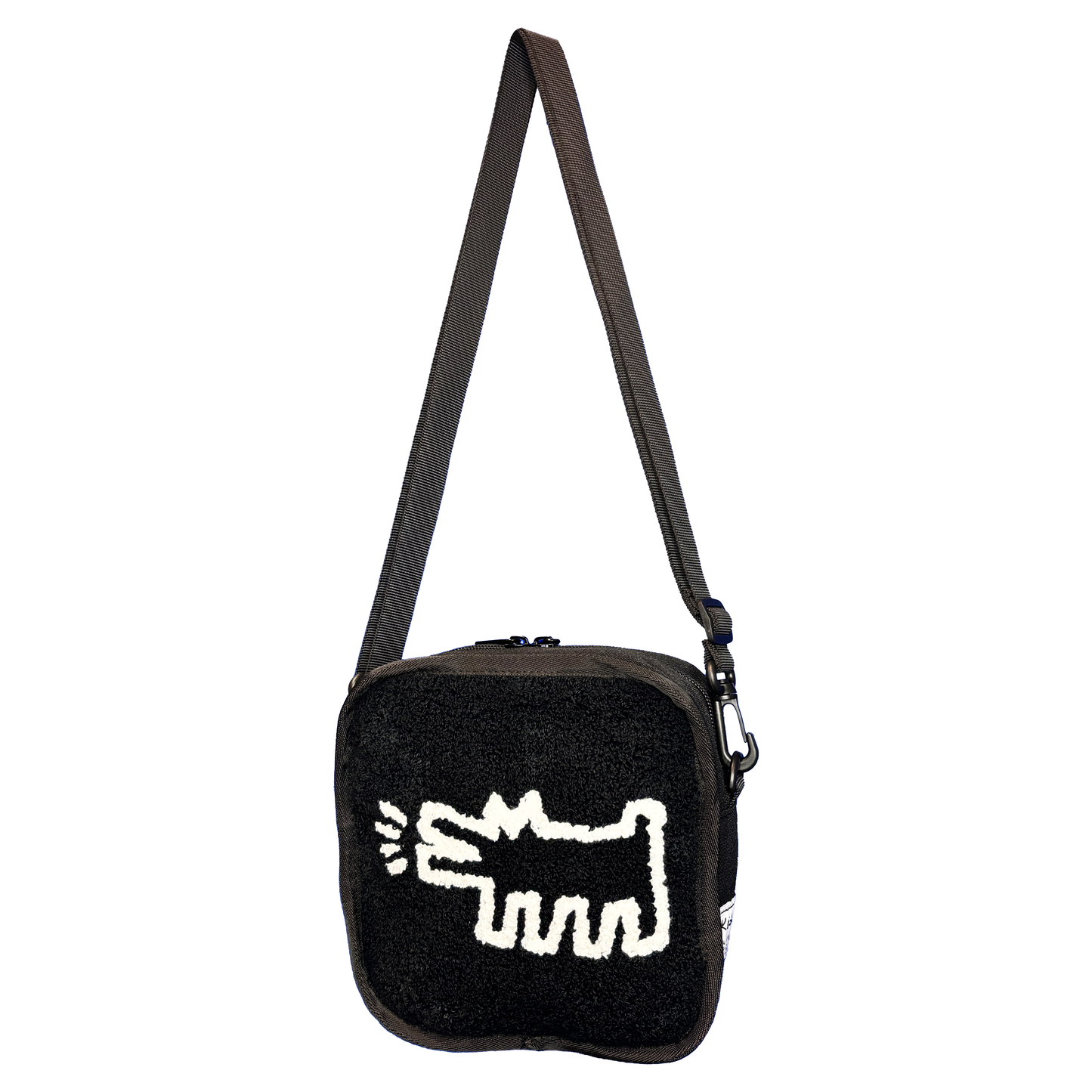 Square Shoulder bag #15565 Barking Dog