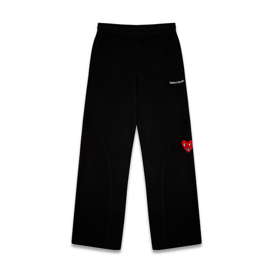 Reflect Studio Keith Haring Sweat Pants "Smiling Heart"
