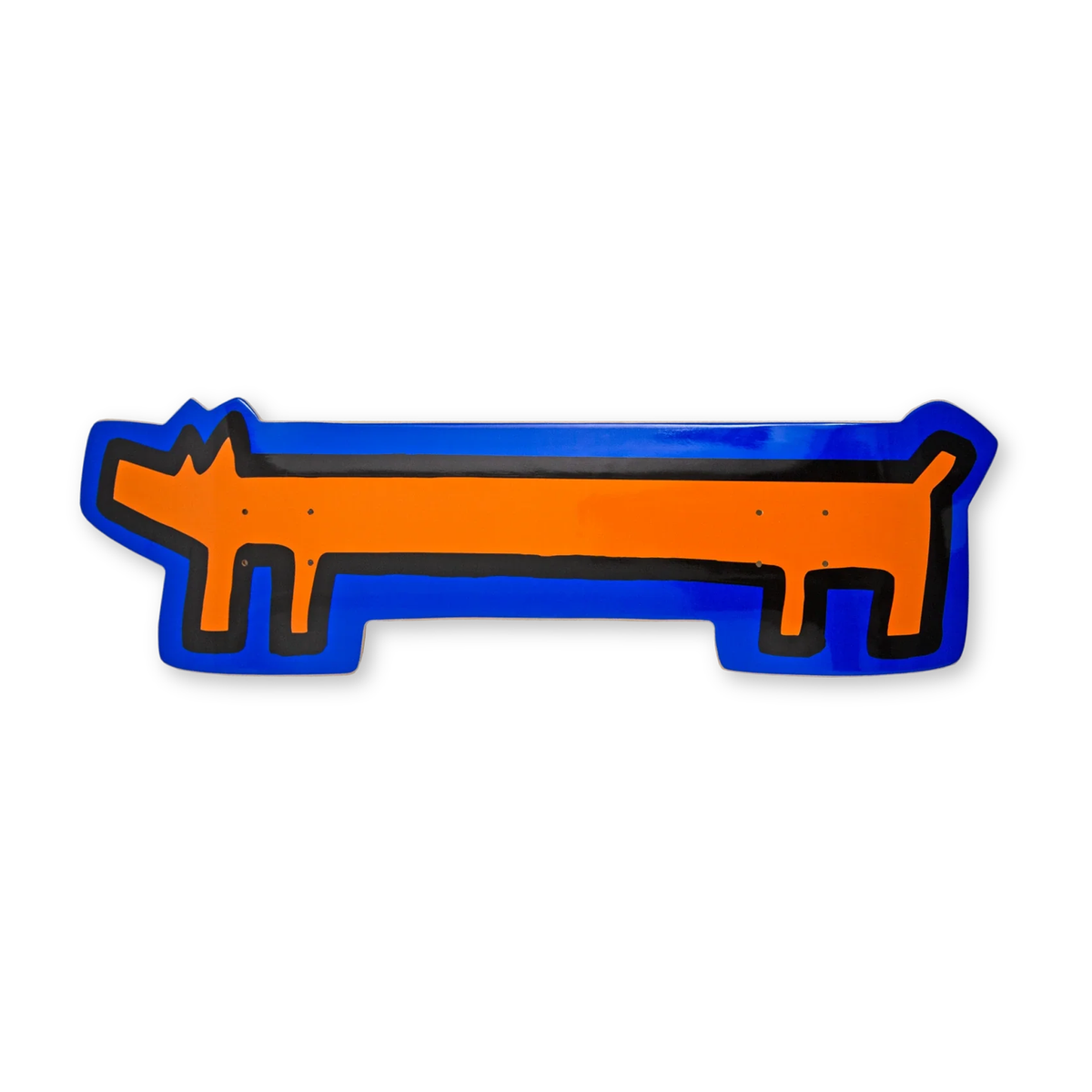 THE SKATEROOM Keith Haring Skateboard "Untitled (Dog)"