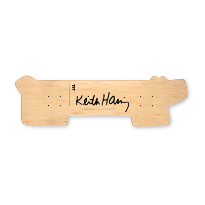 THE SKATEROOM Keith Haring Skateboard "Untitled (Dog)"