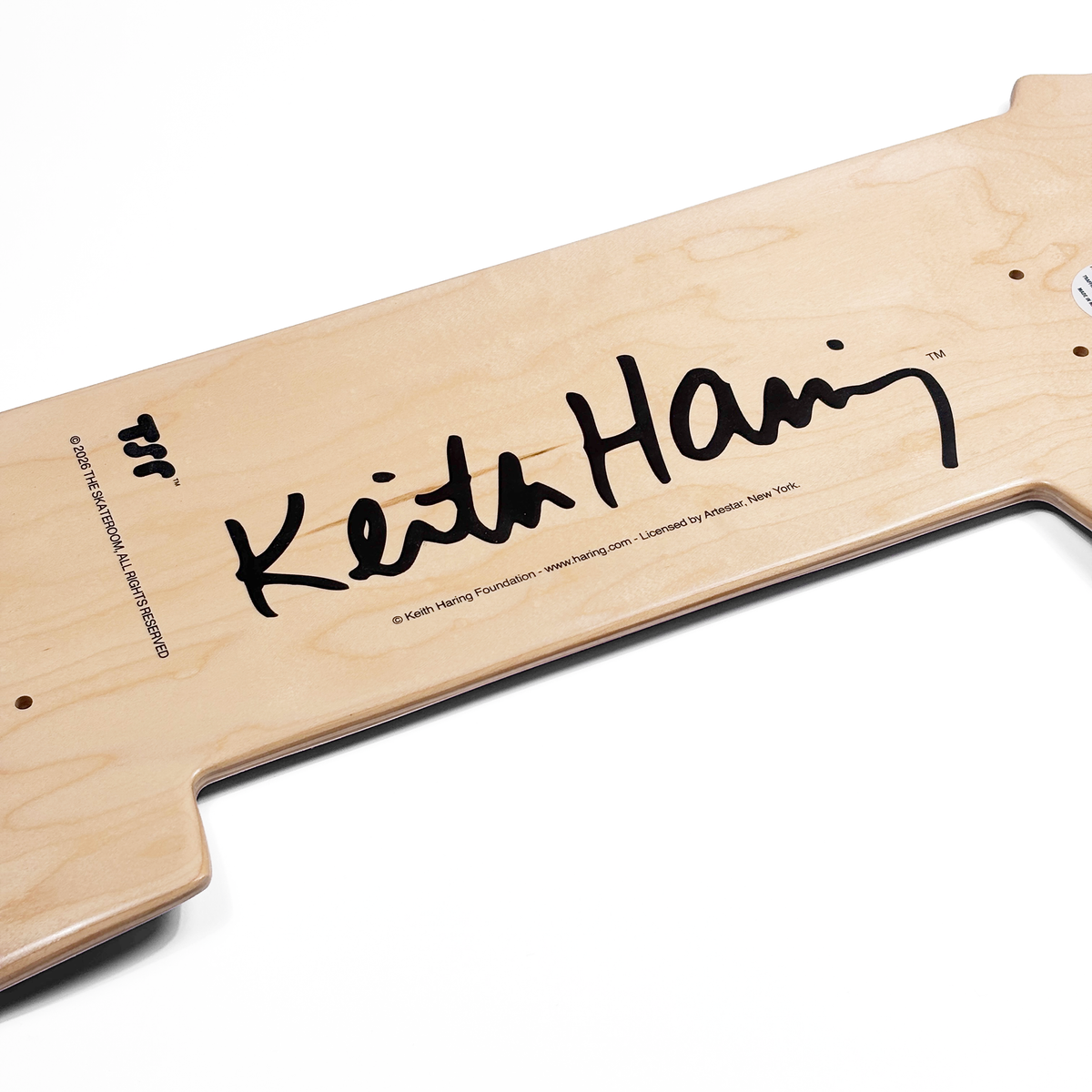 THE SKATEROOM Keith Haring Skateboard "Untitled (Dog)"