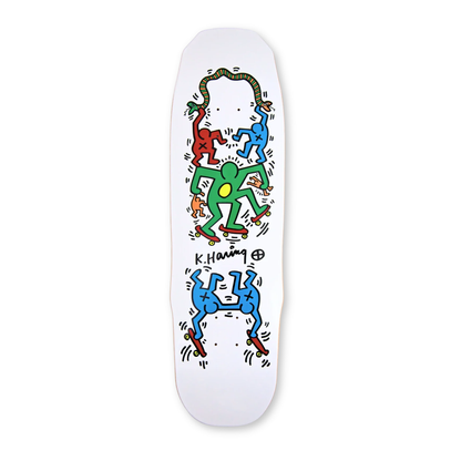 THE SKATEROOM Keith Haring Skateboard "Untitled (Snake Ride)"