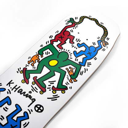 THE SKATEROOM Keith Haring Skateboard "Untitled (Snake Ride)"