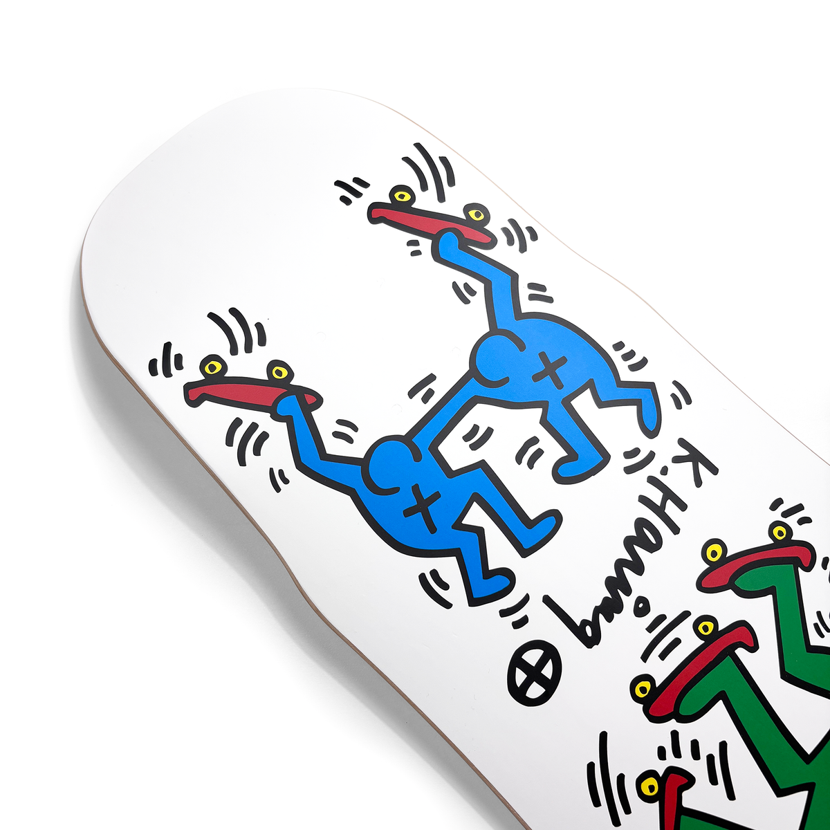 THE SKATEROOM Keith Haring Skateboard "Untitled (Snake Ride)"
