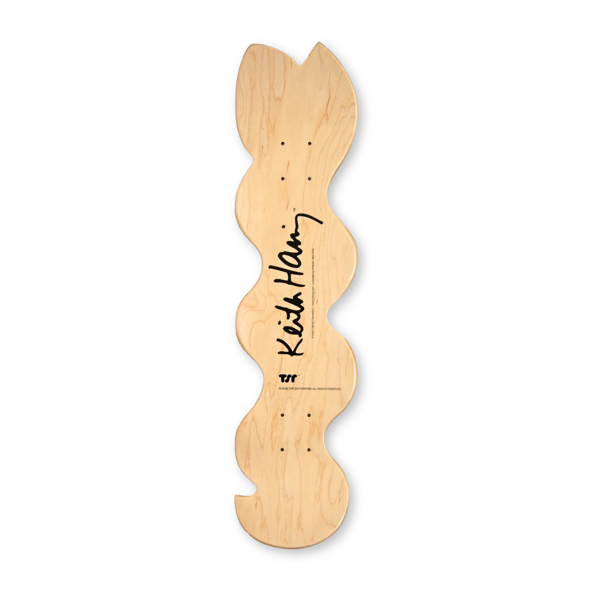 THE SKATEROOM Keith Haring Skateboard "Untitled (Snake)"