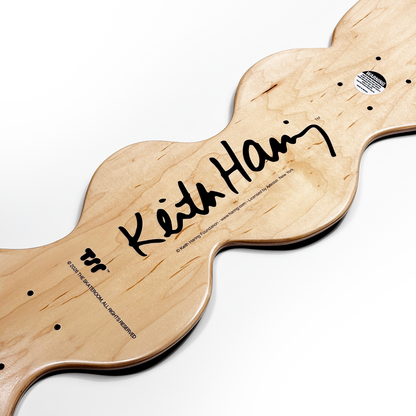 THE SKATEROOM Keith Haring Skateboard "Untitled (Snake)"