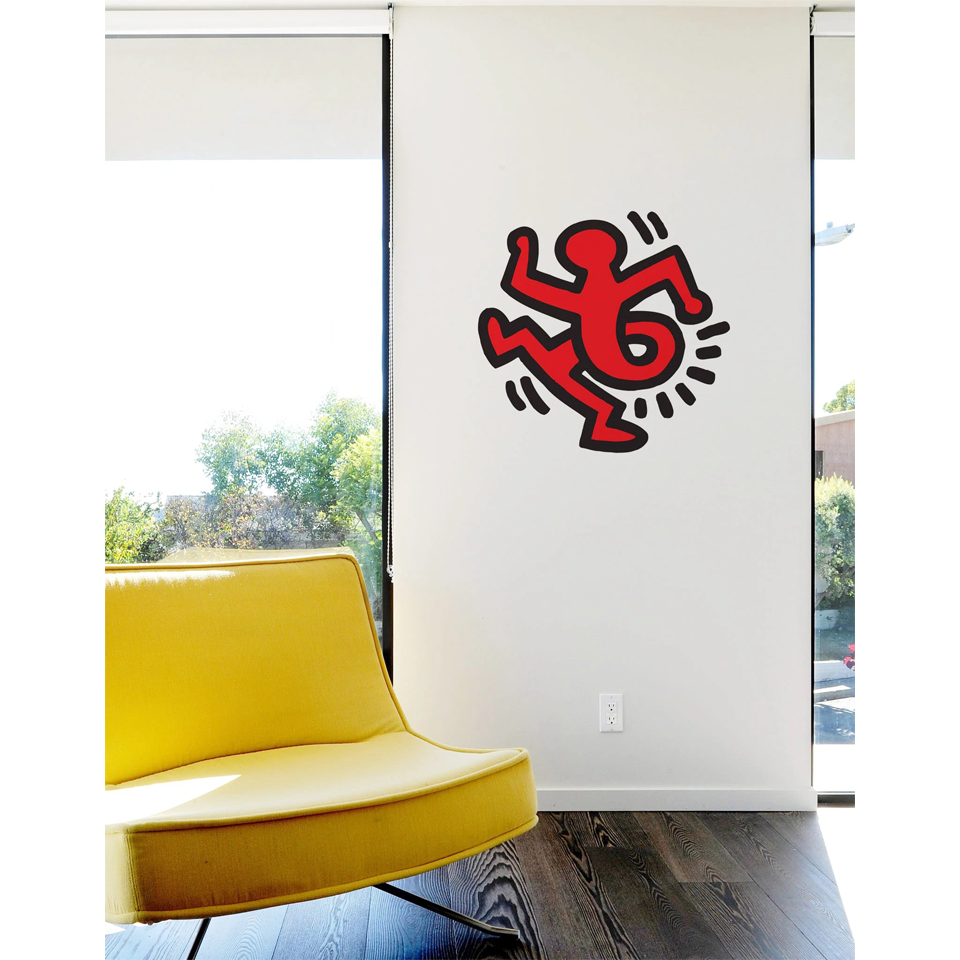 Twisting Man Wall Sticker