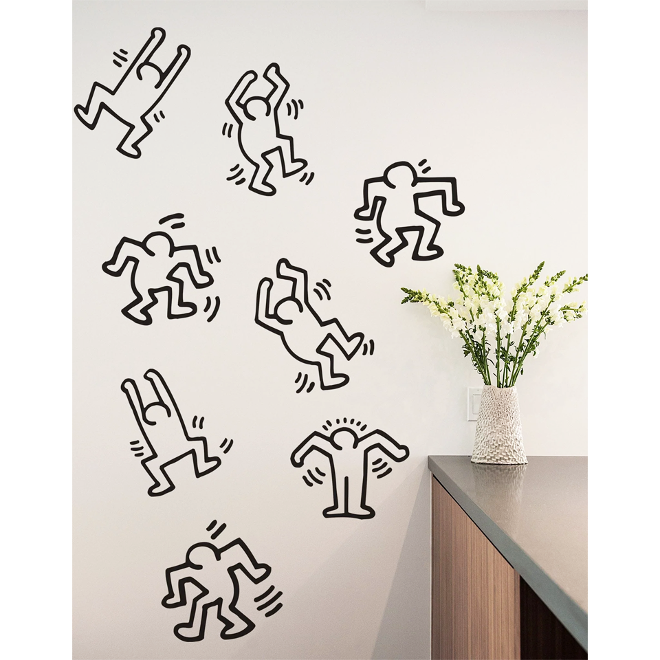 Wall Sticker Dancers