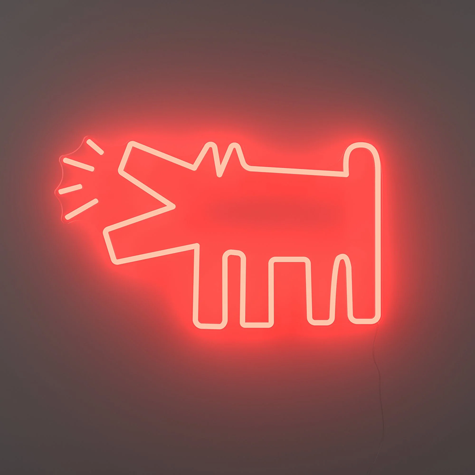 Yellowpop Keith Haring Barking Dog